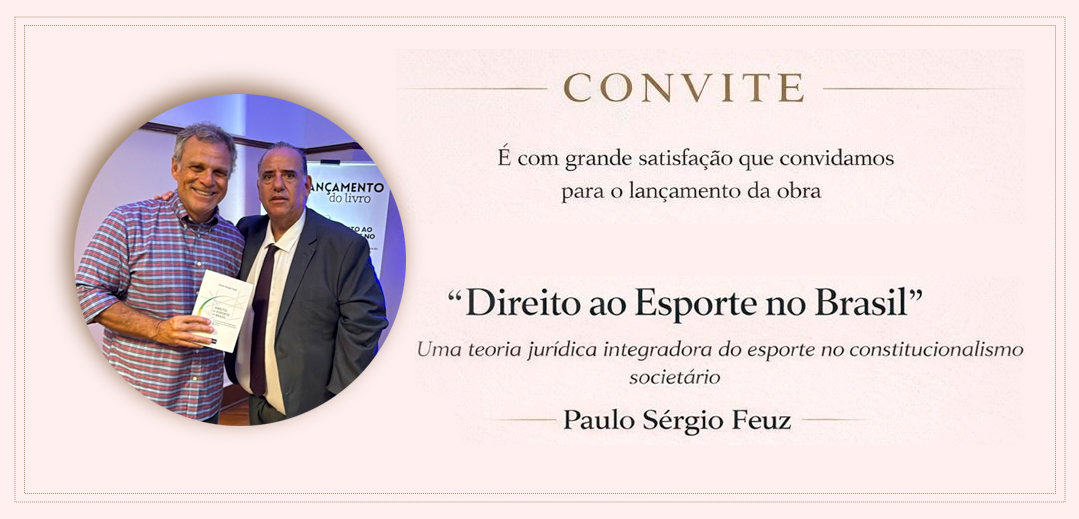 Livro - Direito ao Esporte no Brasil: Paulo Sérgio Feuz
